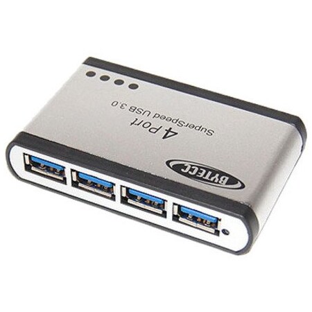 Bytecc Usb 3.0 4 Ports Hub w/ Ac Adapter BT-UH340